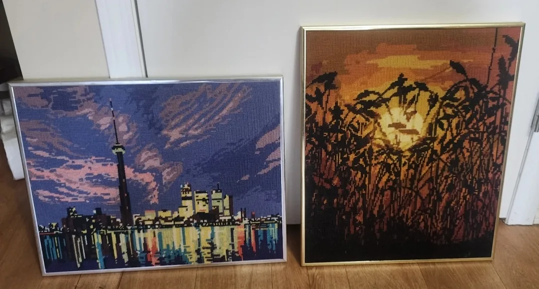 Framed Art Prints and Needlepoints(Pickup only) Read ad please image indicator(6)