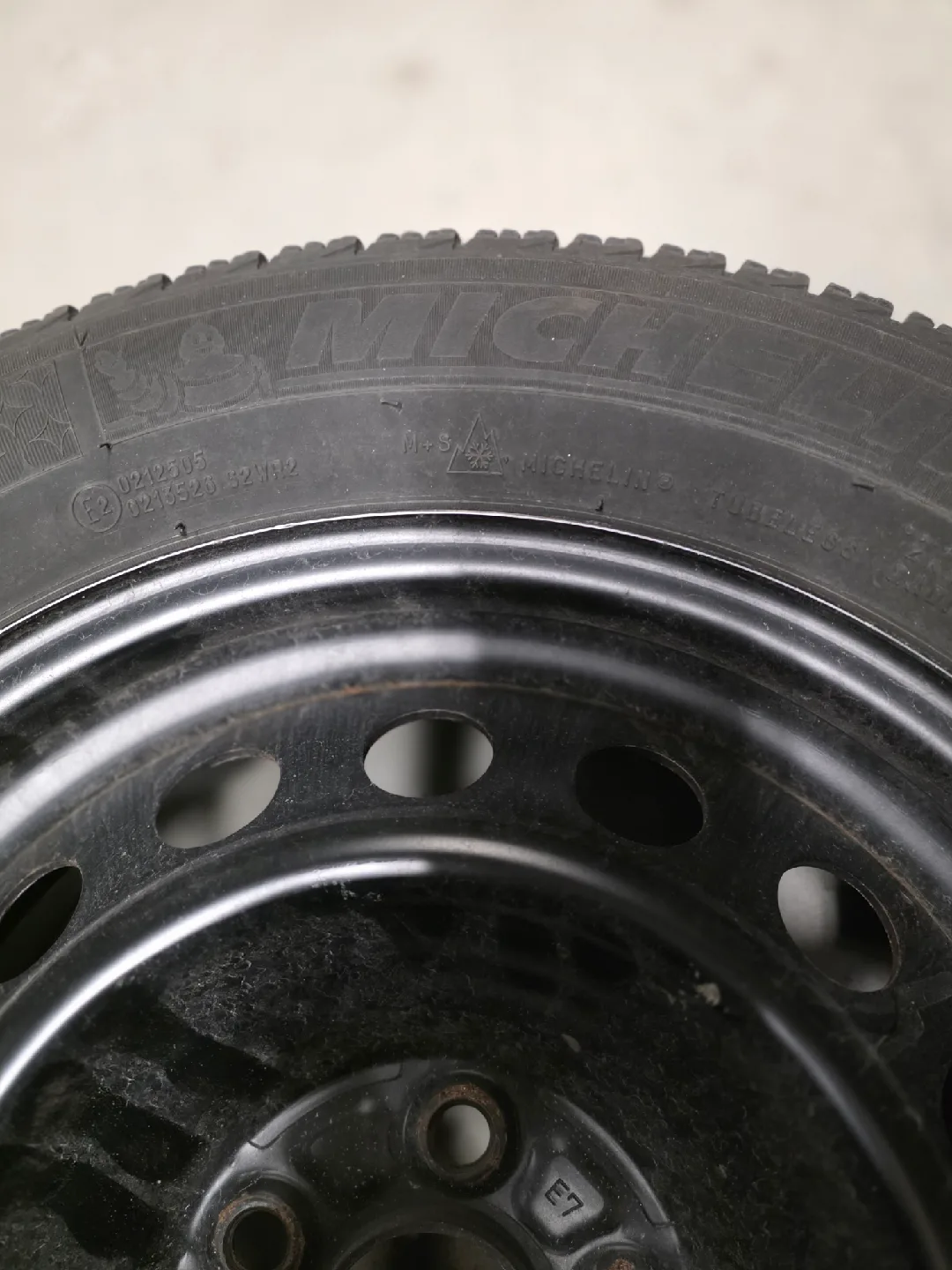 A set of Toyota Winter tires with rims for sale image indicator(5)
