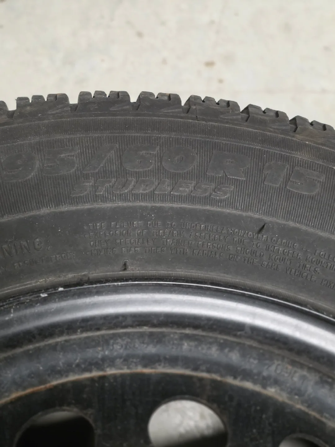 A set of Toyota Winter tires with rims for sale image indicator(6)