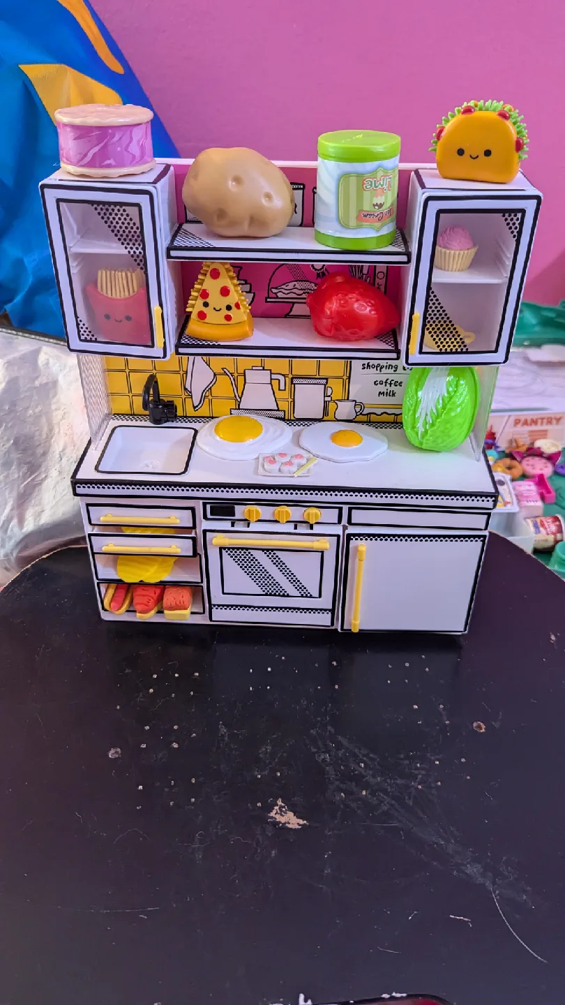 Toy Kitchen Playset with Food image indicator(2)