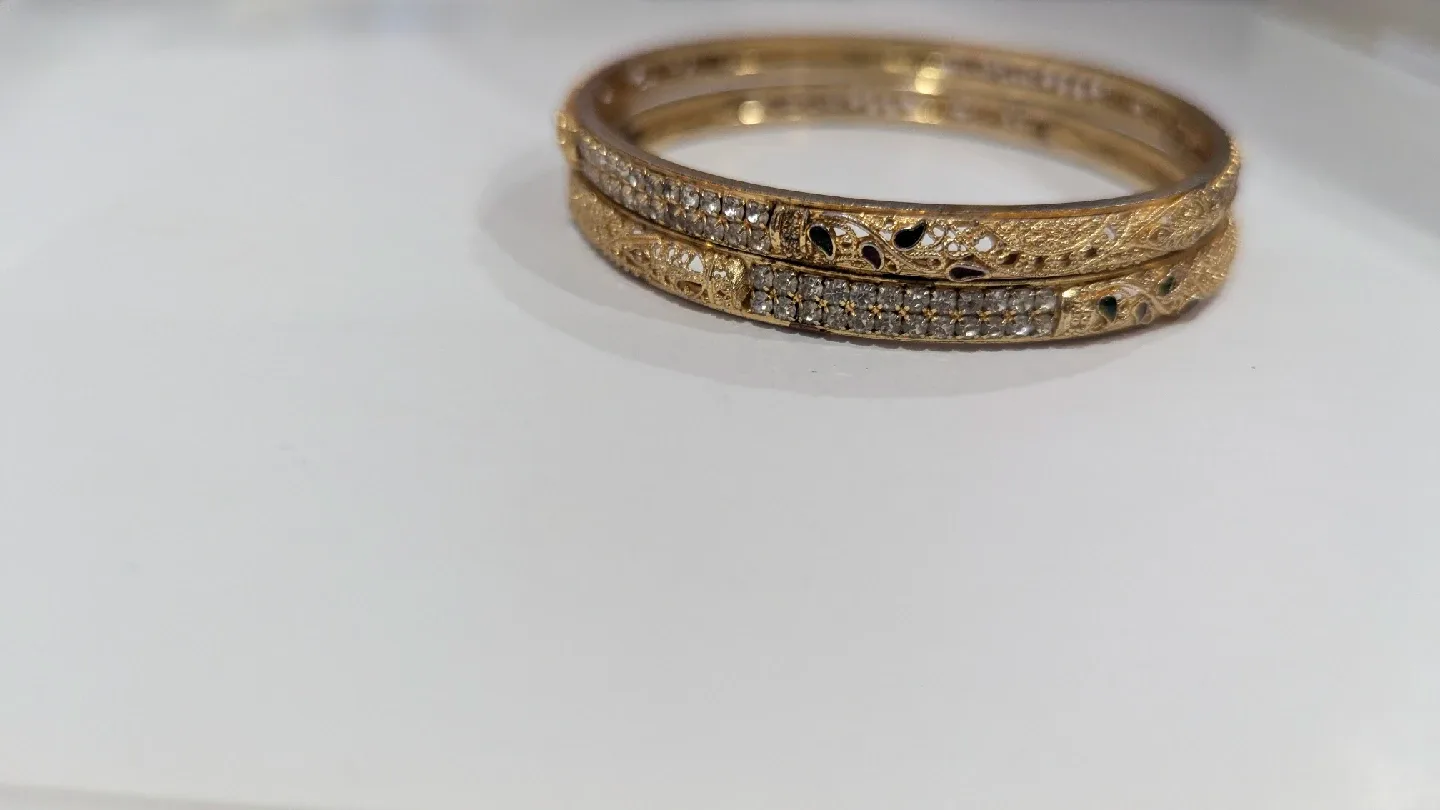 Gold Bangle Set image indicator(2)