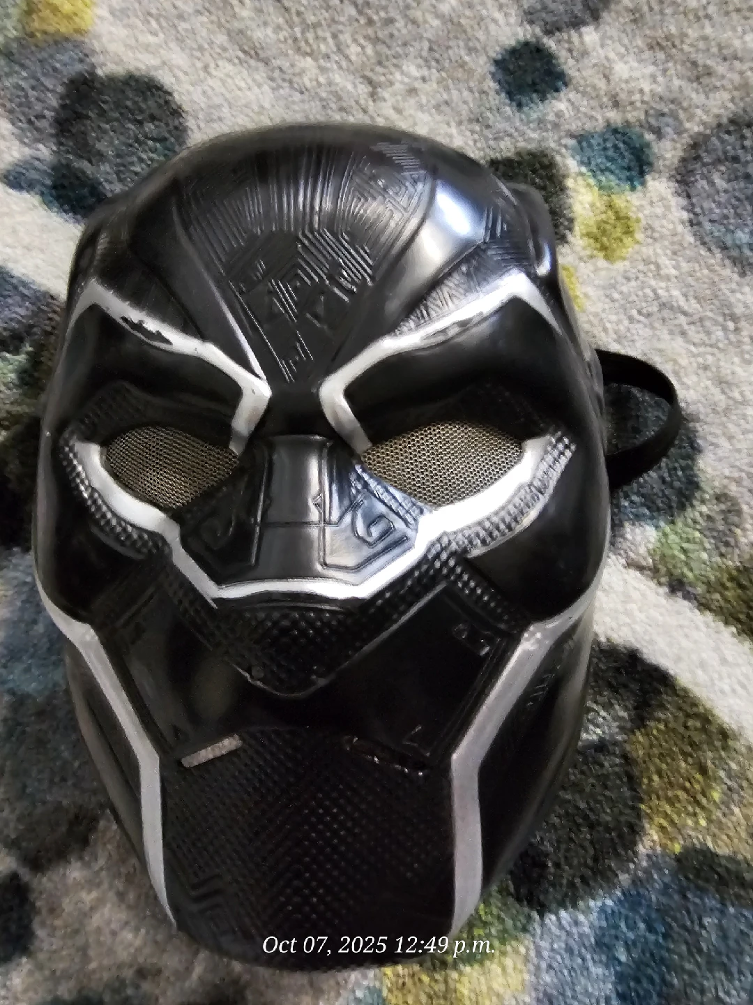 Black Panther Costume Mask - photo 2