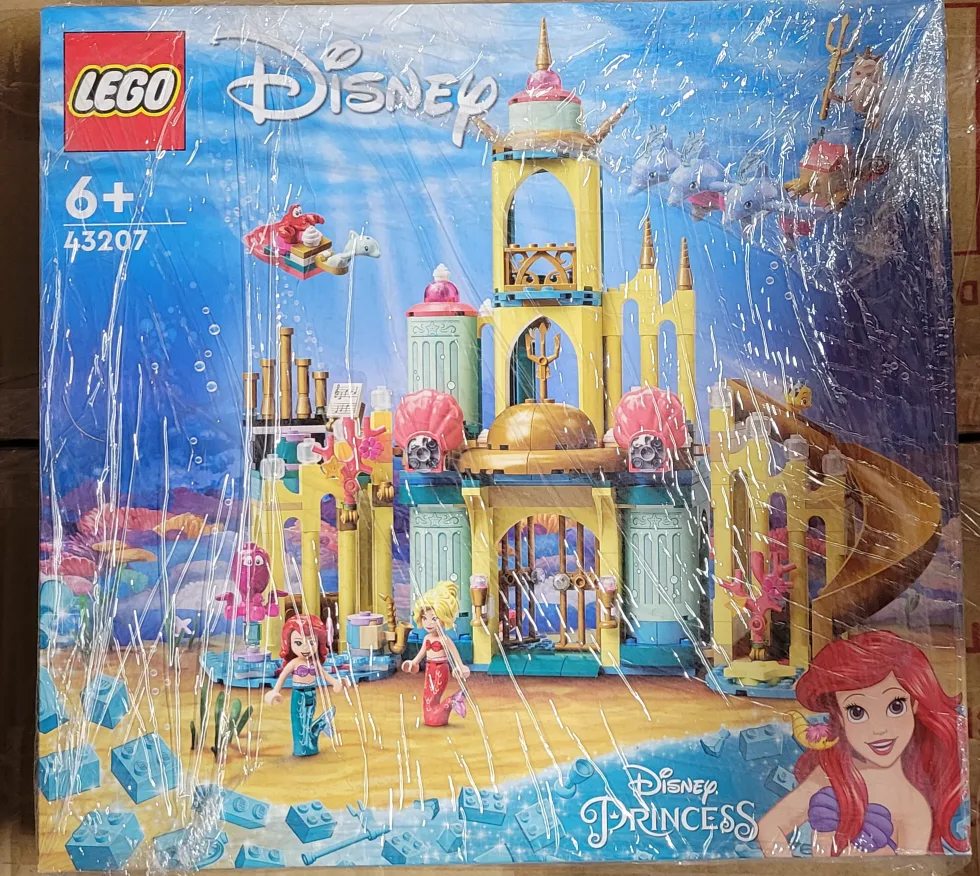 LEGO Disney Princess The Little Mermaid Royal Clamshell 43207 thumbnail
