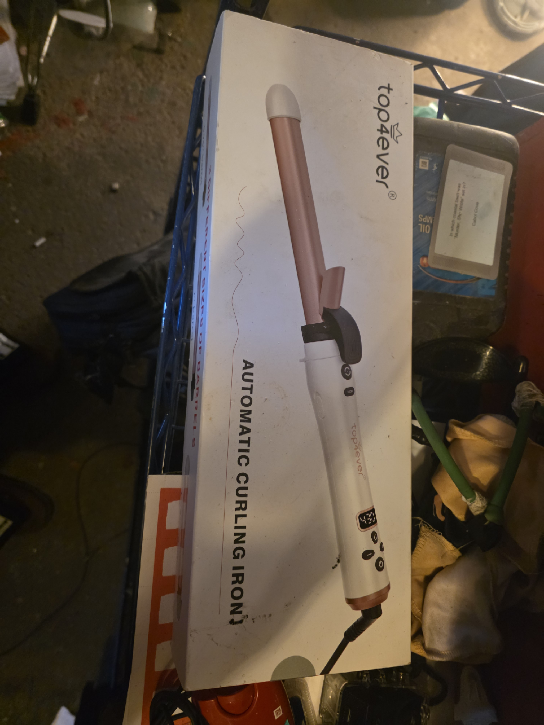 Top4ever Automatic Curling Iron - New in Box