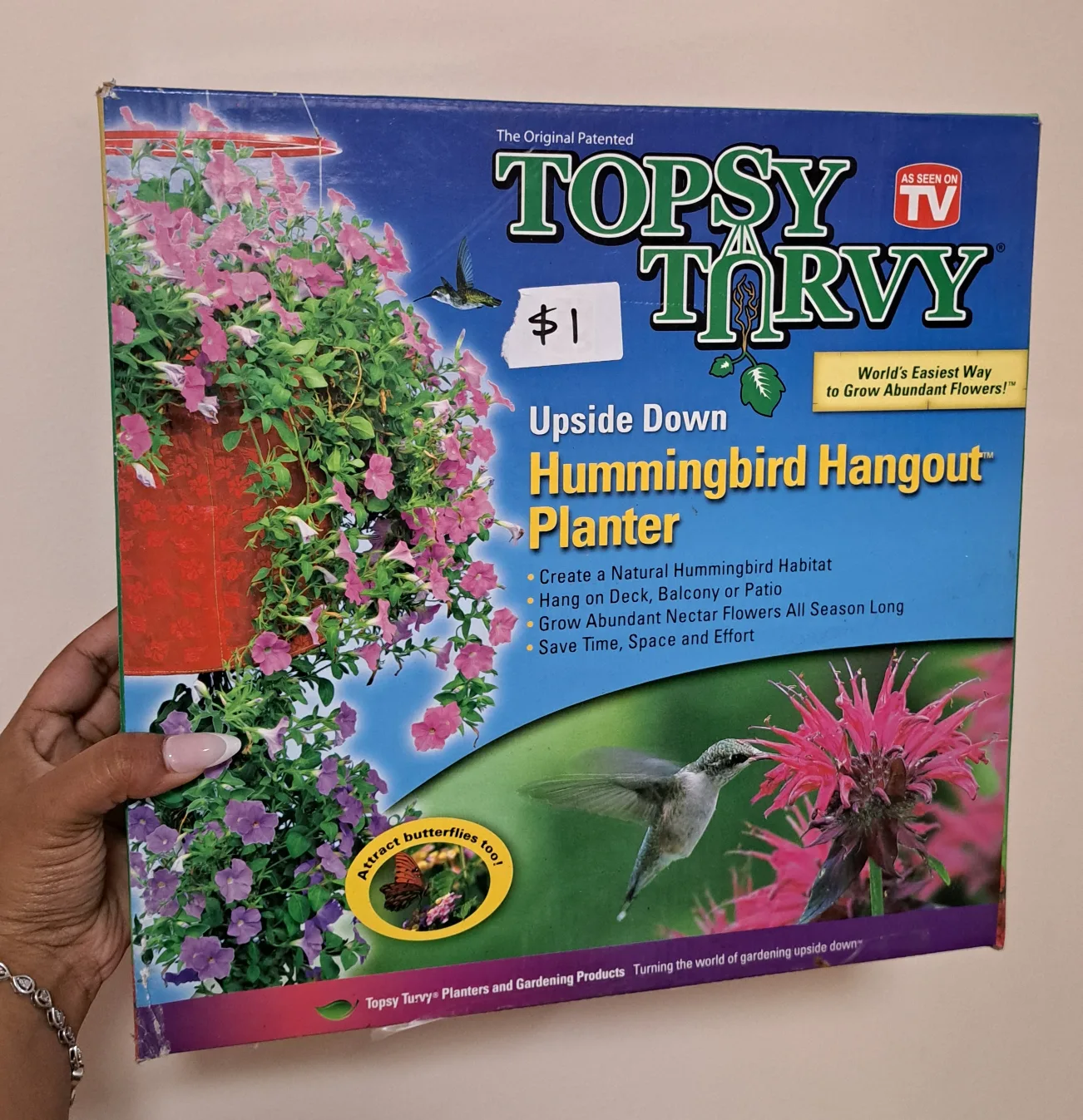 Tomato & Hummingbird Planter image indicator(2)