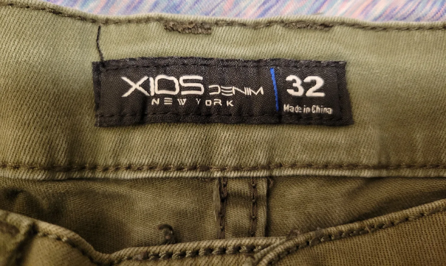 XRay Men's Olive Green Shorts - Size 32 (0398) image indicator(6)