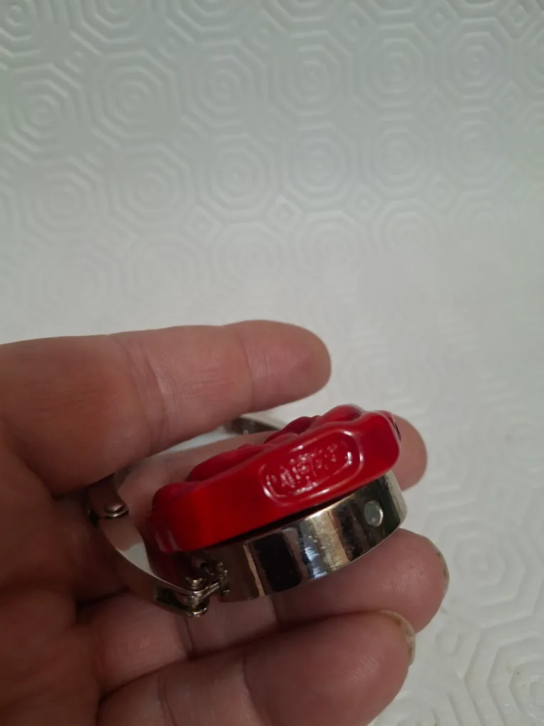 Murano Glass Red Rose Purse Hook image indicator(5)