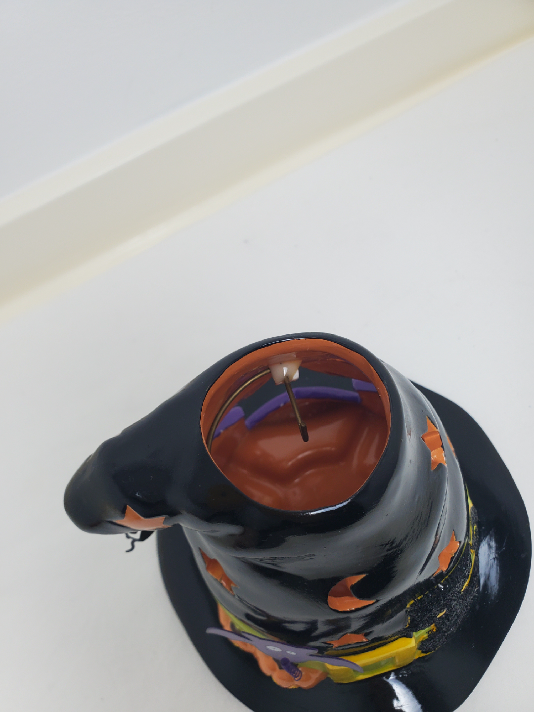Halloween Witch Hat Candle Holder 🥕 - photo 3