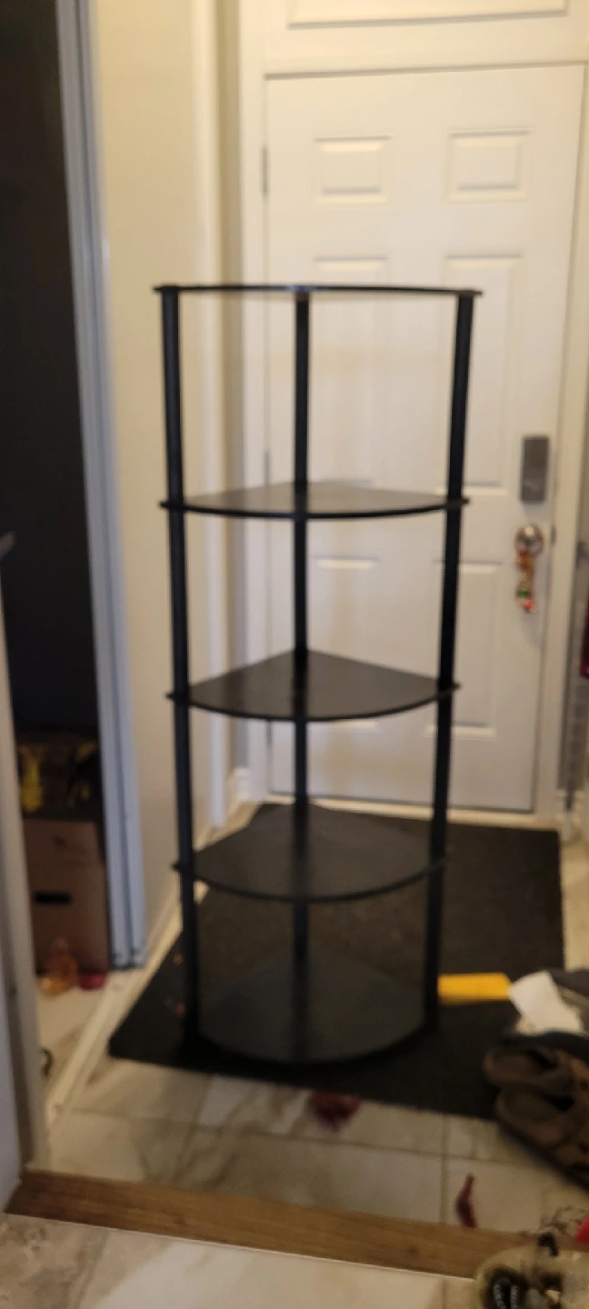 Black Corner Shelf - photo 3