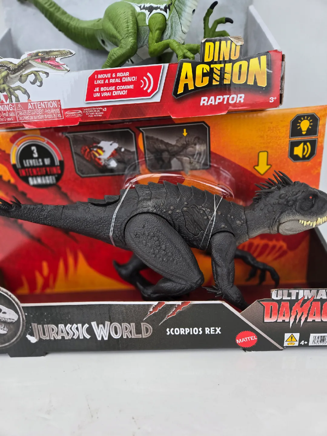 2 dinosaur toys zuru jurassic park NEW image indicator(3)