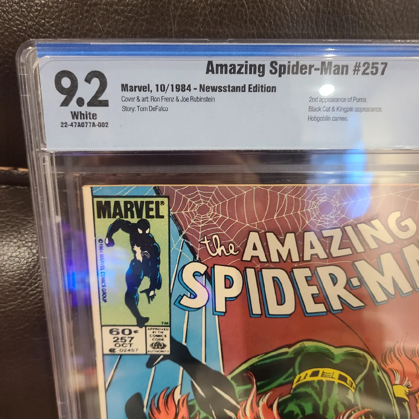 Amazing Spider-Man #257 - CBCS 9.2 image indicator(2)