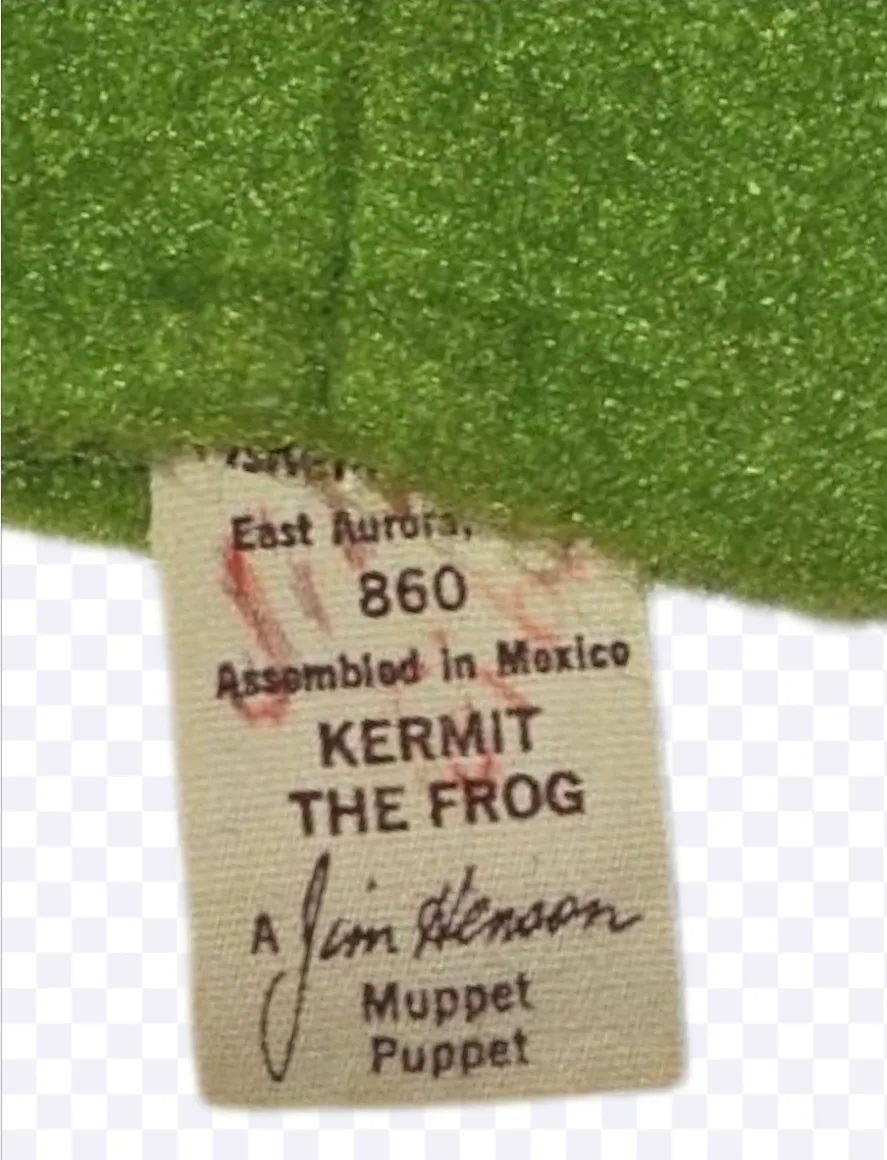 Vintage Kermit the Frog Muppet Puppet image indicator(5)