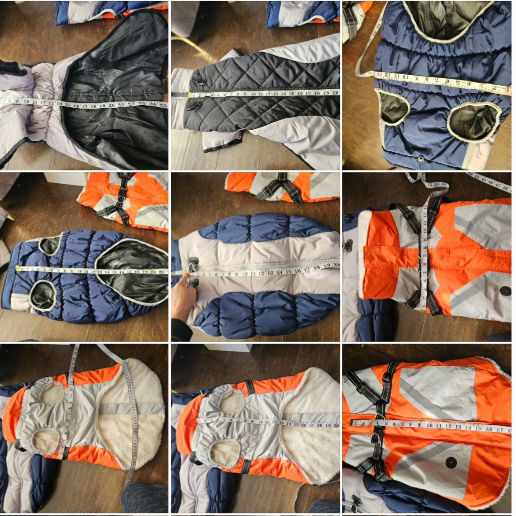 (New) Dog Coats/Jackets,size 5XL and 6XL,Each $35 - photo 4