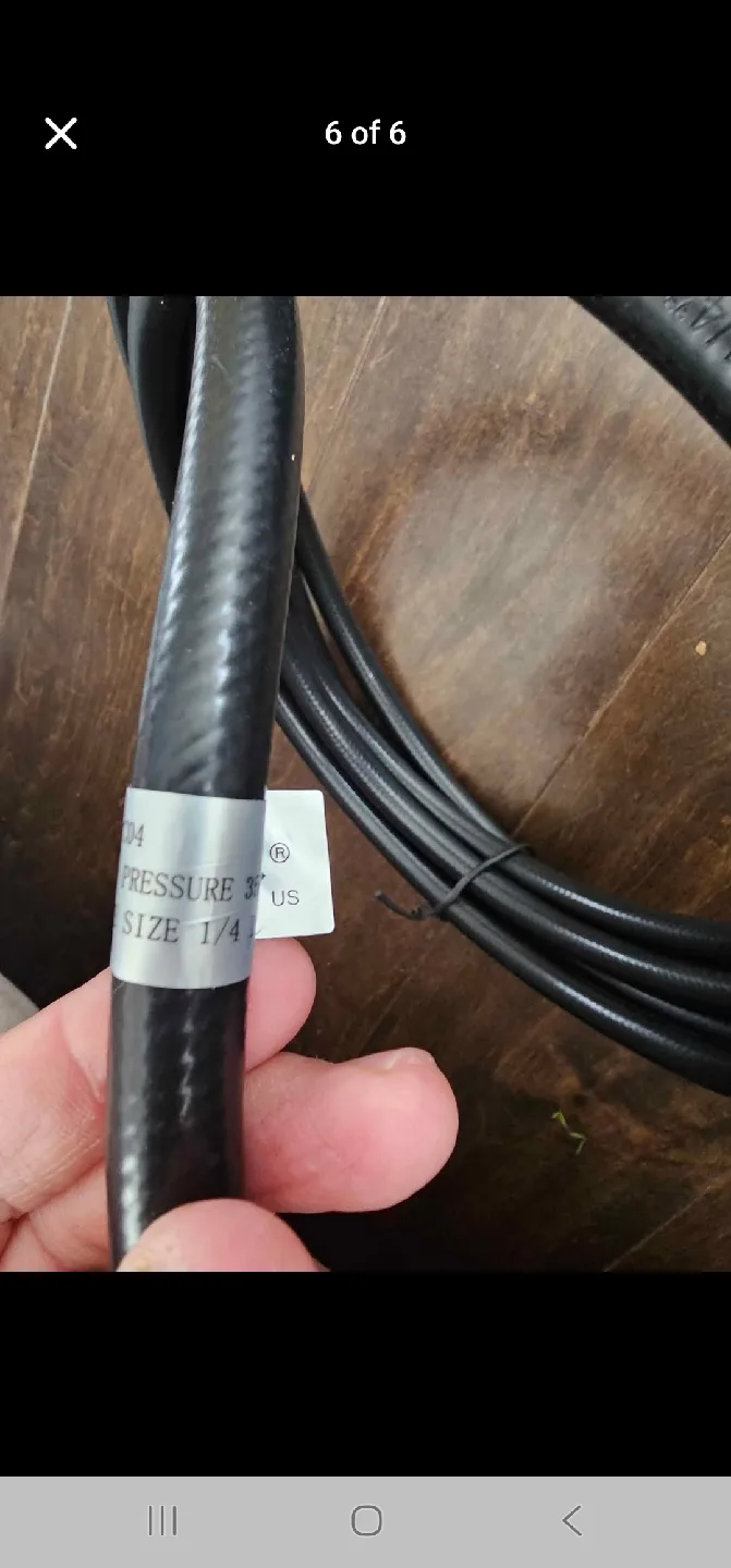 GasSaf 15FT Quick Connect Propane Hose for RV to Grill,1/4" ... image indicator(7)