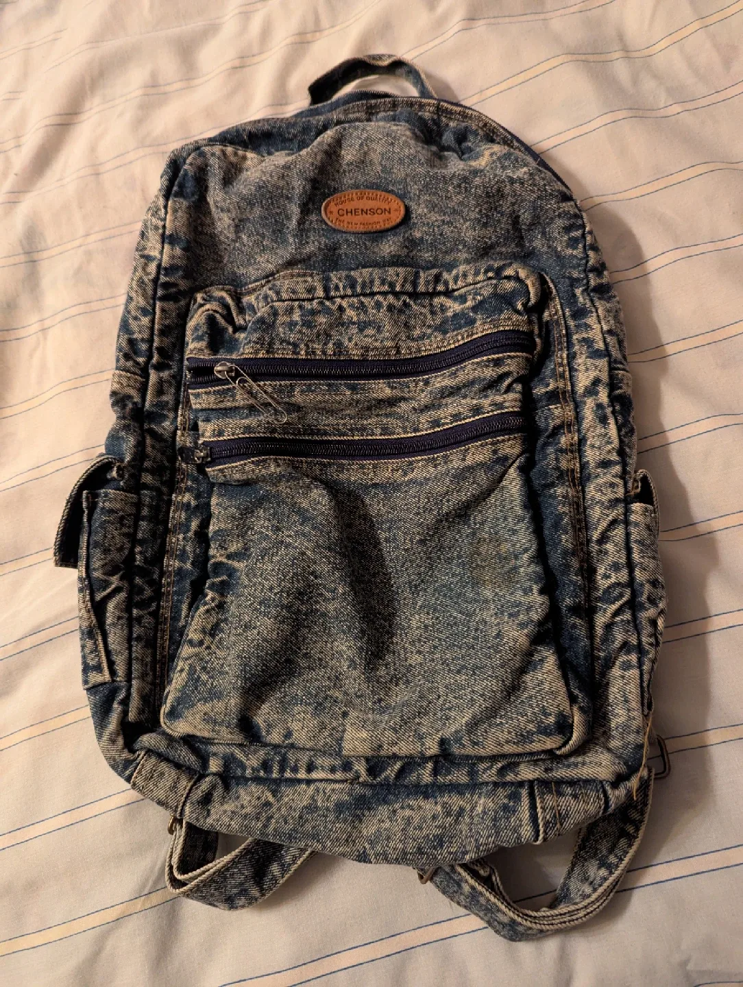 Chenson Denim Backpack
