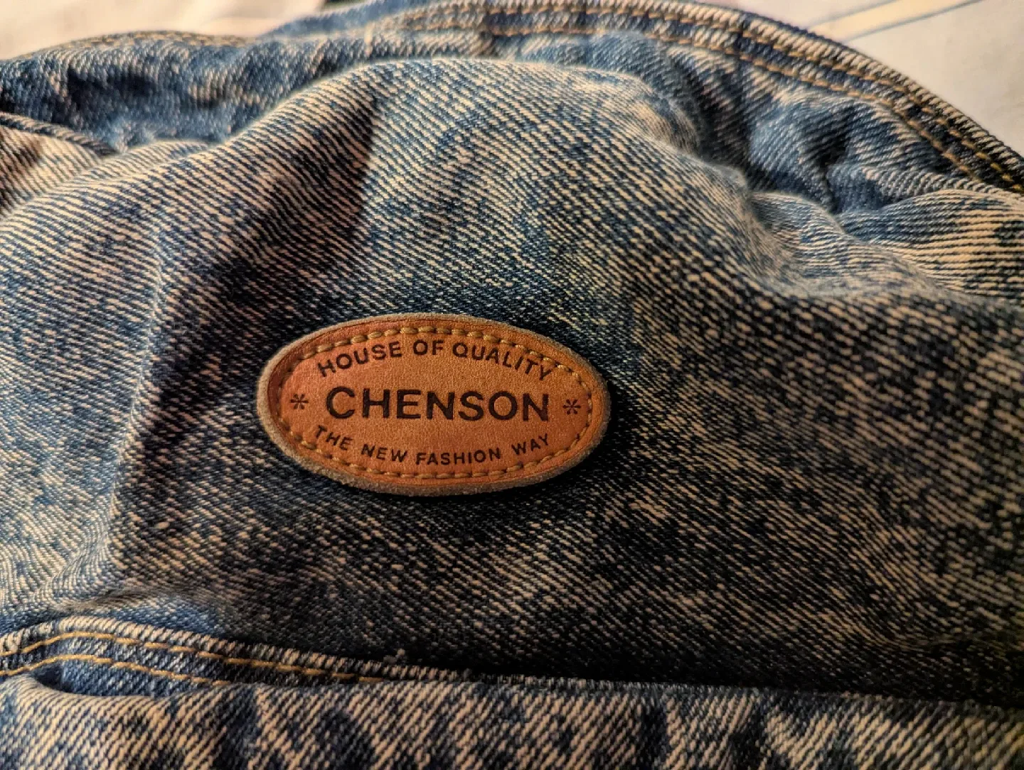 Chenson Denim Backpack image indicator(2)