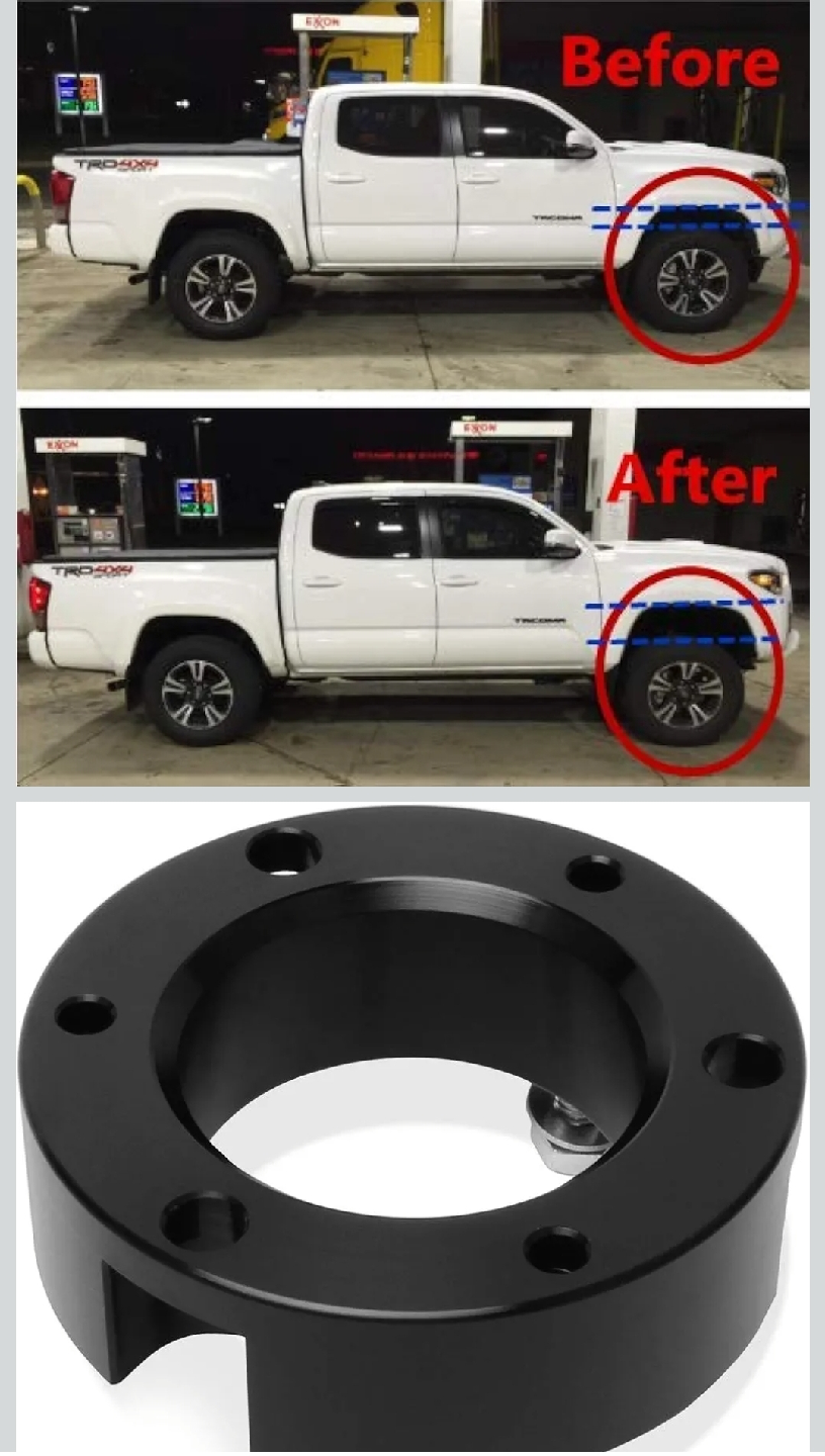 WHEEL Front Leveling Lift Kit - Toyota Tacoma - photo 3