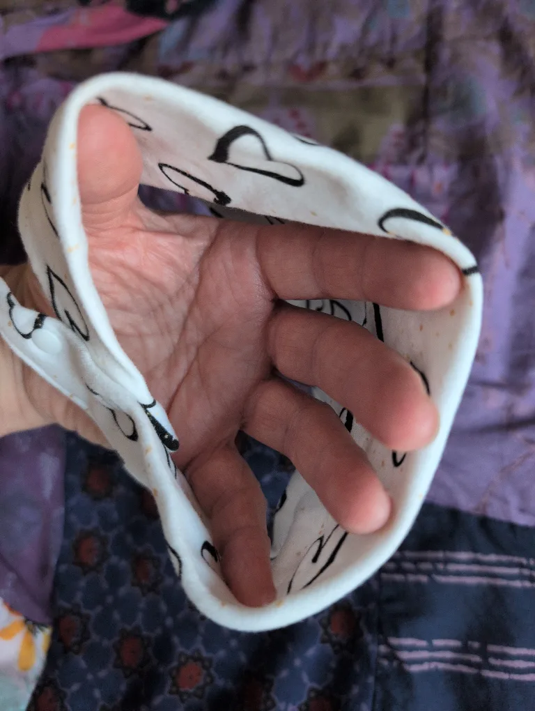 Heart Print small dog bandana image indicator(6)