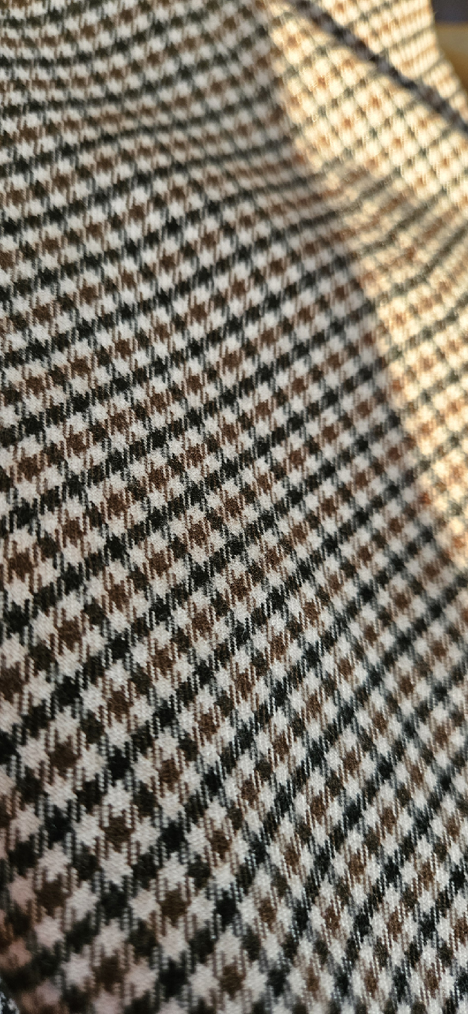 NEGOTIABLE - H&M Women's Brown and Black Checked Blazer Size 6 - photo 2
