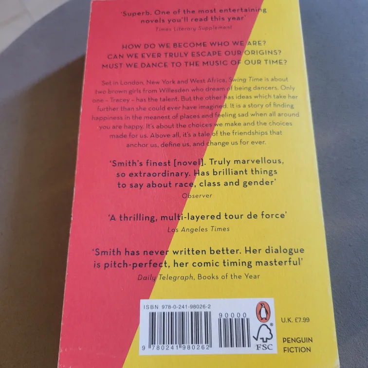 Swing Time by Zadie Smith image indicator(2)