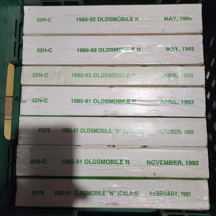 Oldsmobile & Pontiac Parts & Illustration Catalogues 1982-1993 image indicator(5)