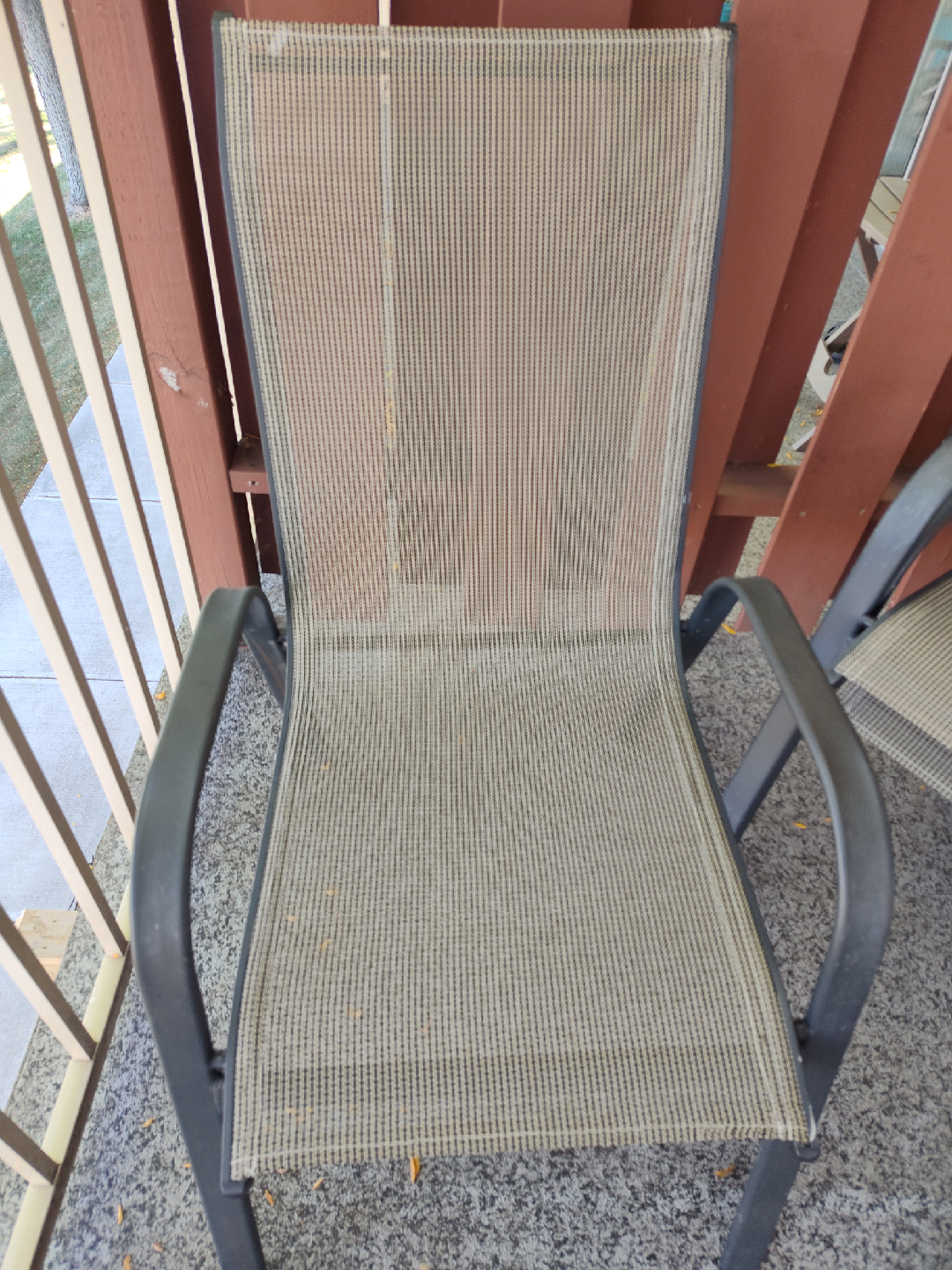 Set of 4 Outdoor Patio Chairs - photo 2