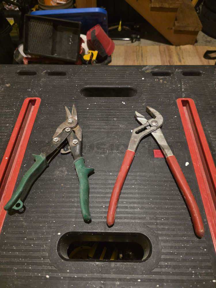 1 aluminum cutters and adjustable wrench - photo 2