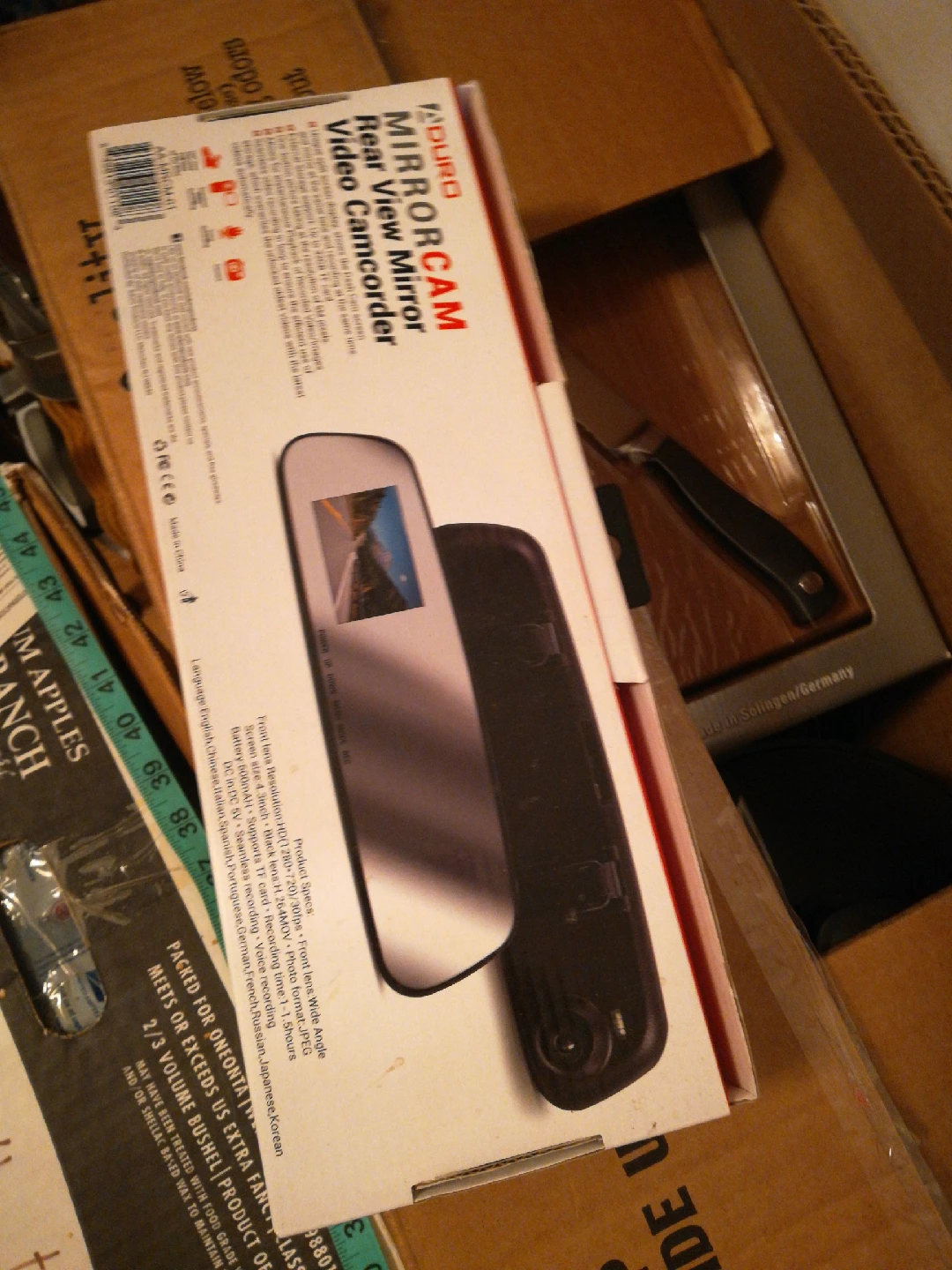 DURO MirrorCam Rear View Mirror Video Camcorder - New - photo 2