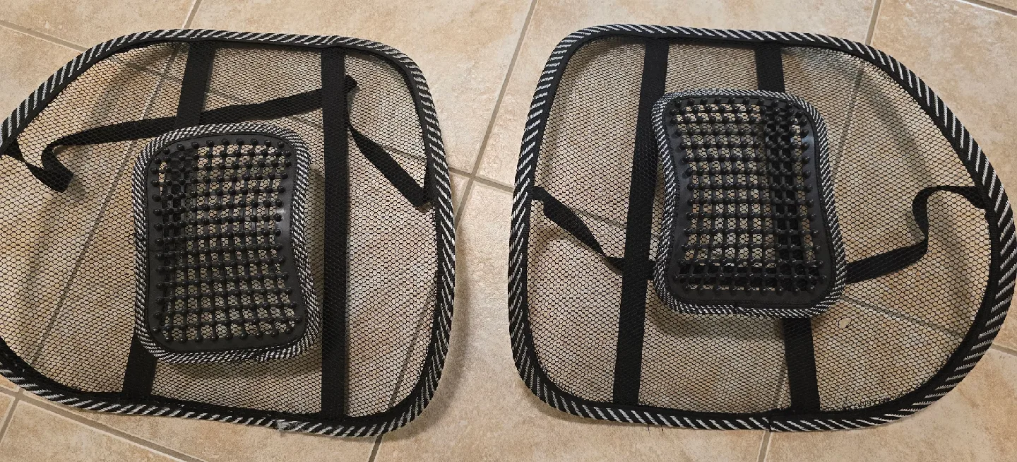 Car Seat Lumbar Support - Mesh Back Support image indicator(2)