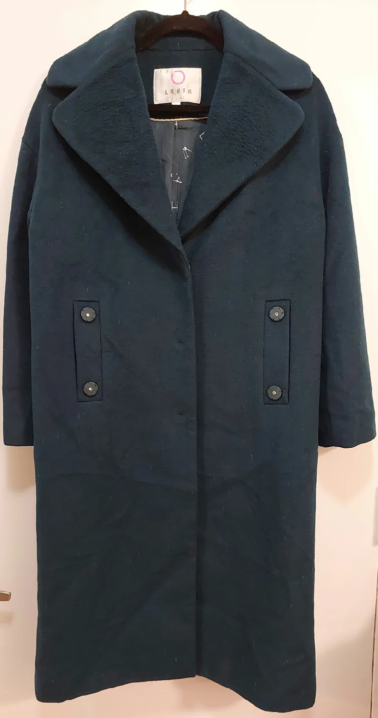 LEDIN Tibi Coat - Size M in beautiful Emerald Color