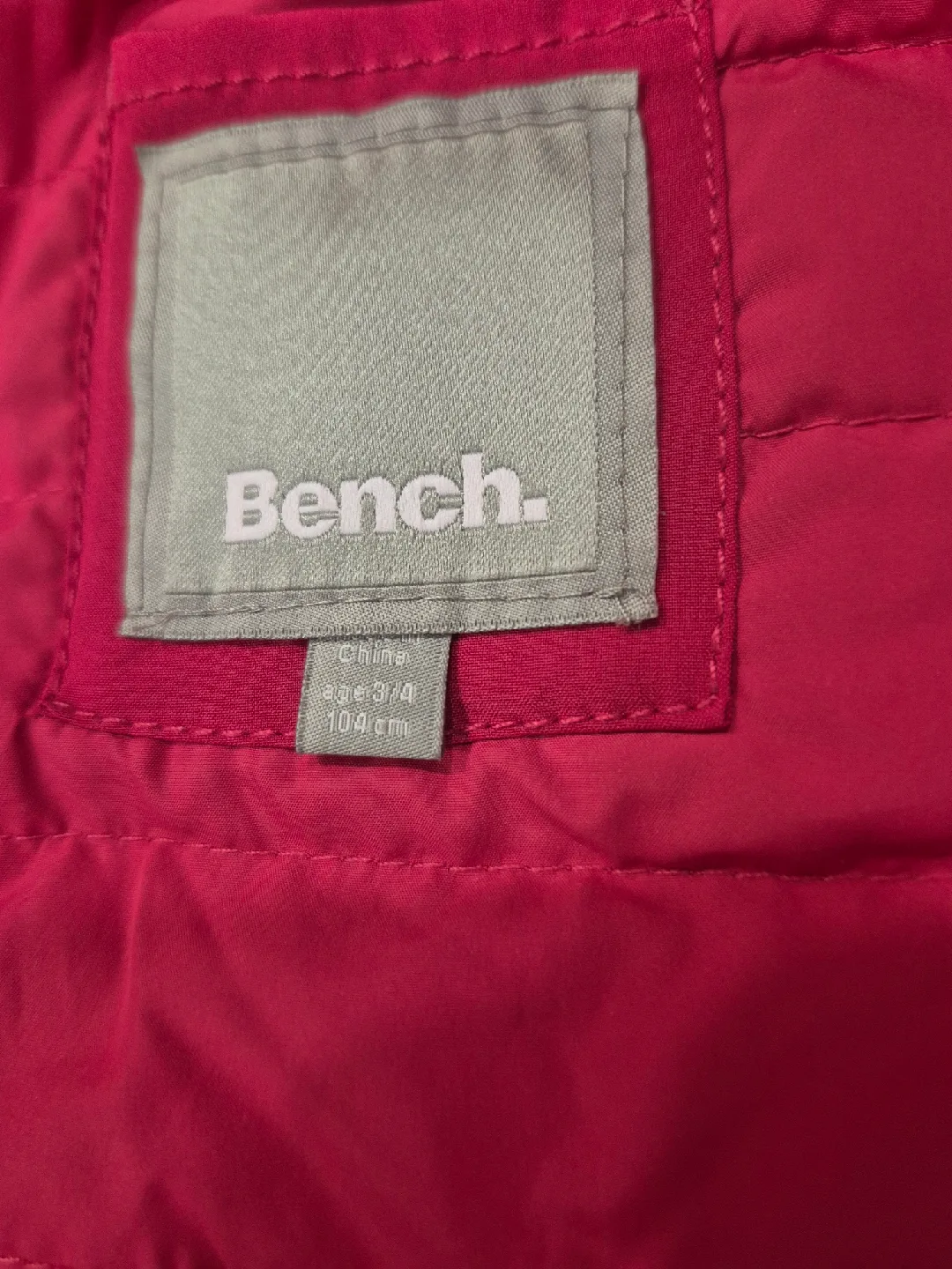 Bench Pink Jacket - Size 3/4 image indicator(2)