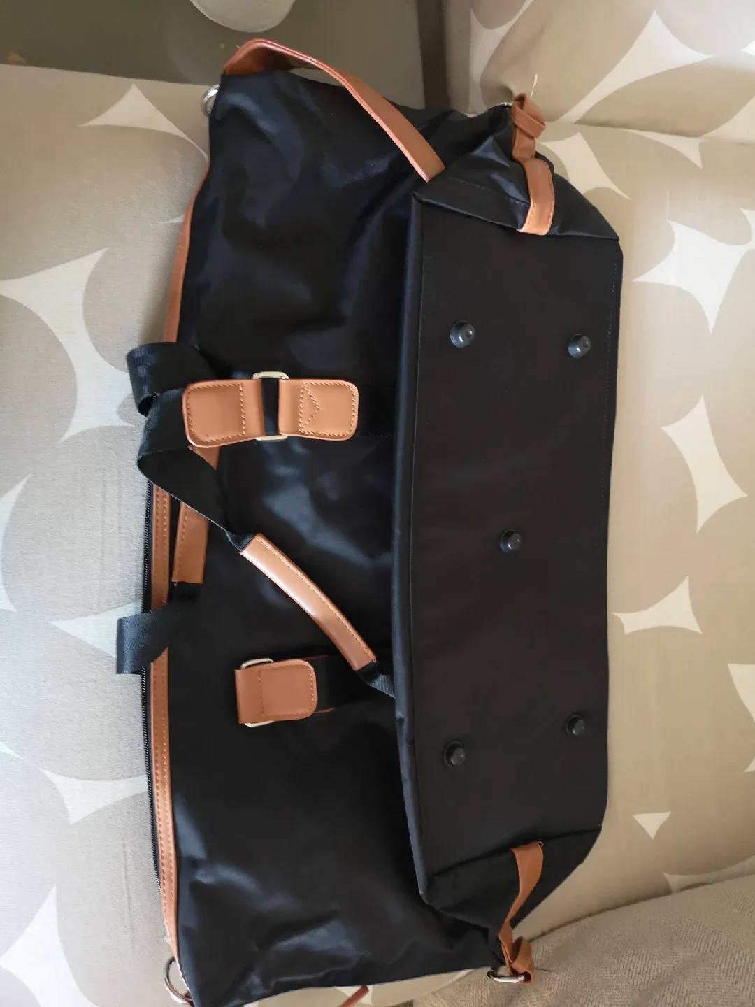 Bugatti Black Duffle Bag image indicator(2)