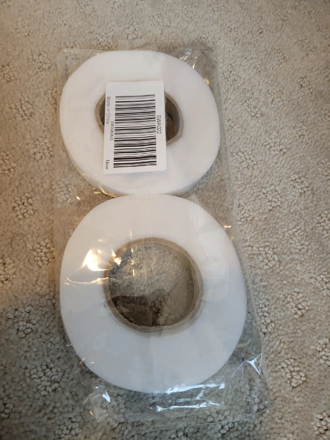 New White Hemming Tape - 2 Rolls image indicator(2)