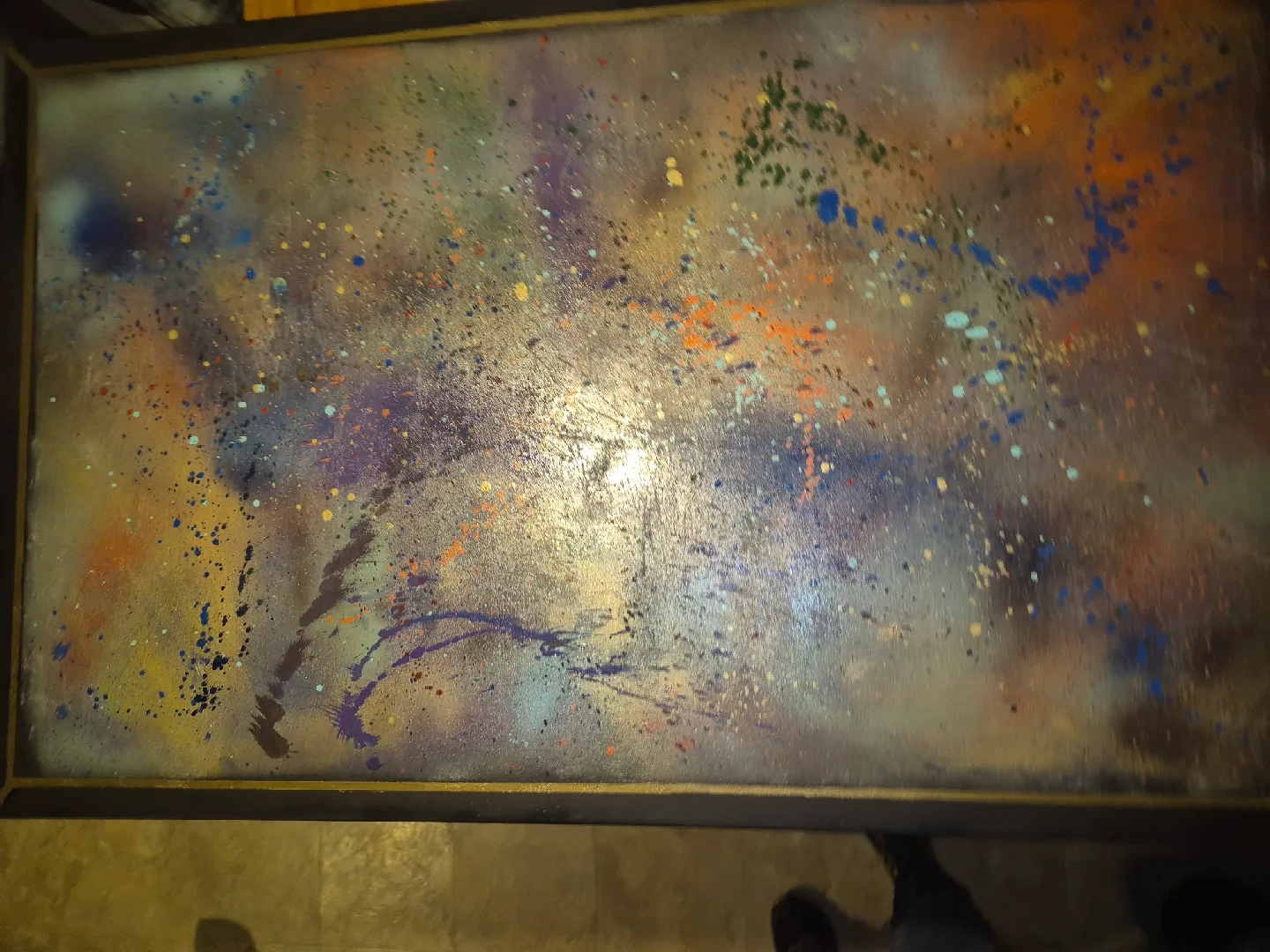 Abstract Framed Painting image indicator(4)