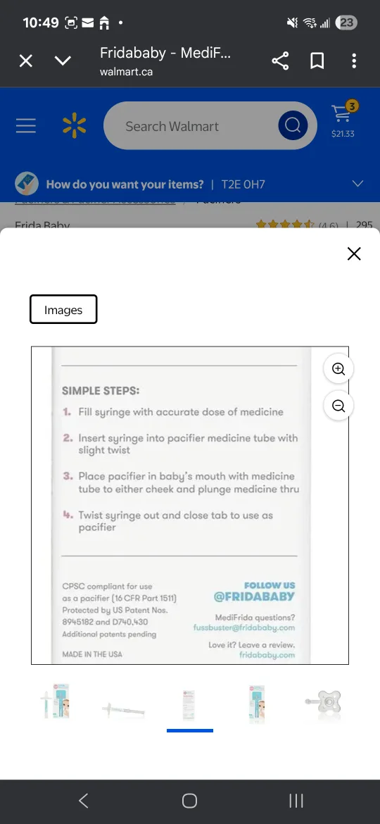 Fridababy Acucudose Medicine Dispenser and Pacifier for Babies image indicator(6)