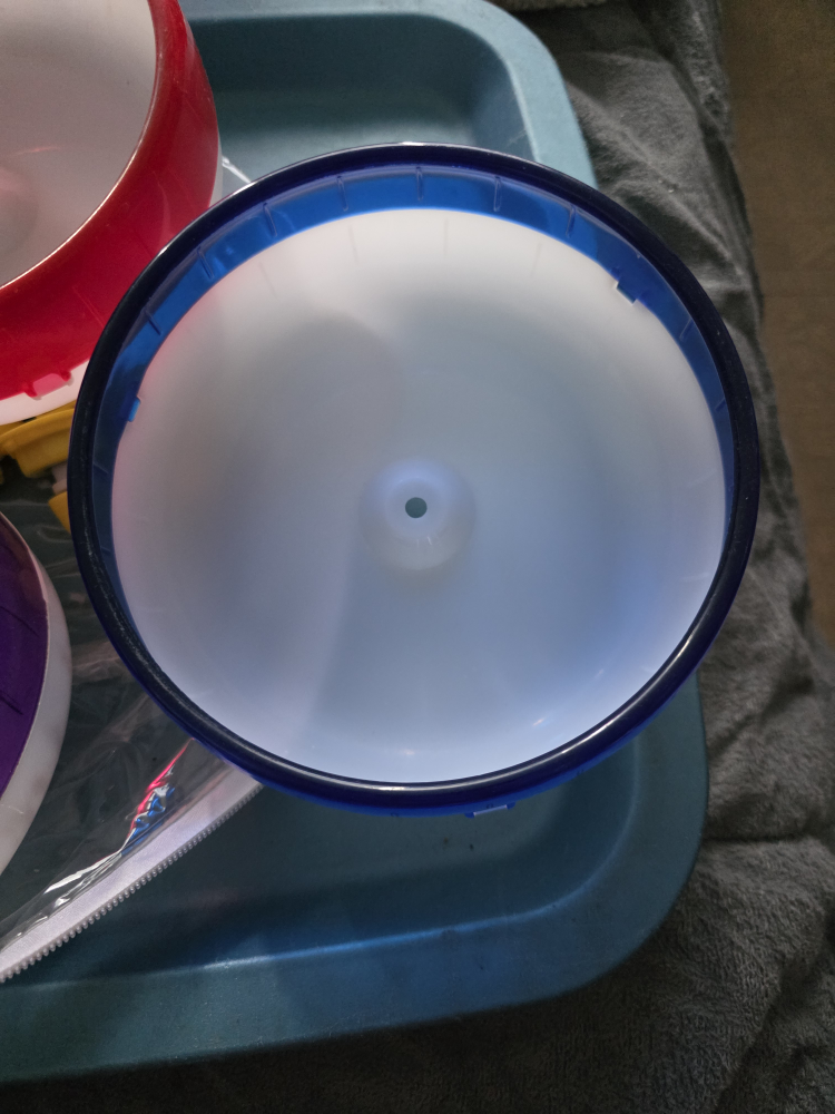 Four Hamster Wheels - Green, Blue, Purple and Red - photo 3