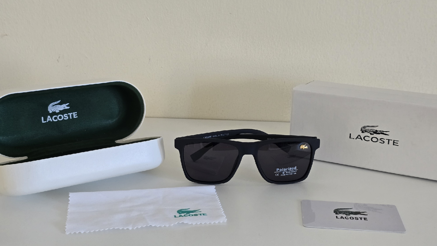 Lacoste Polarized Sunglasses - Black - photo 5