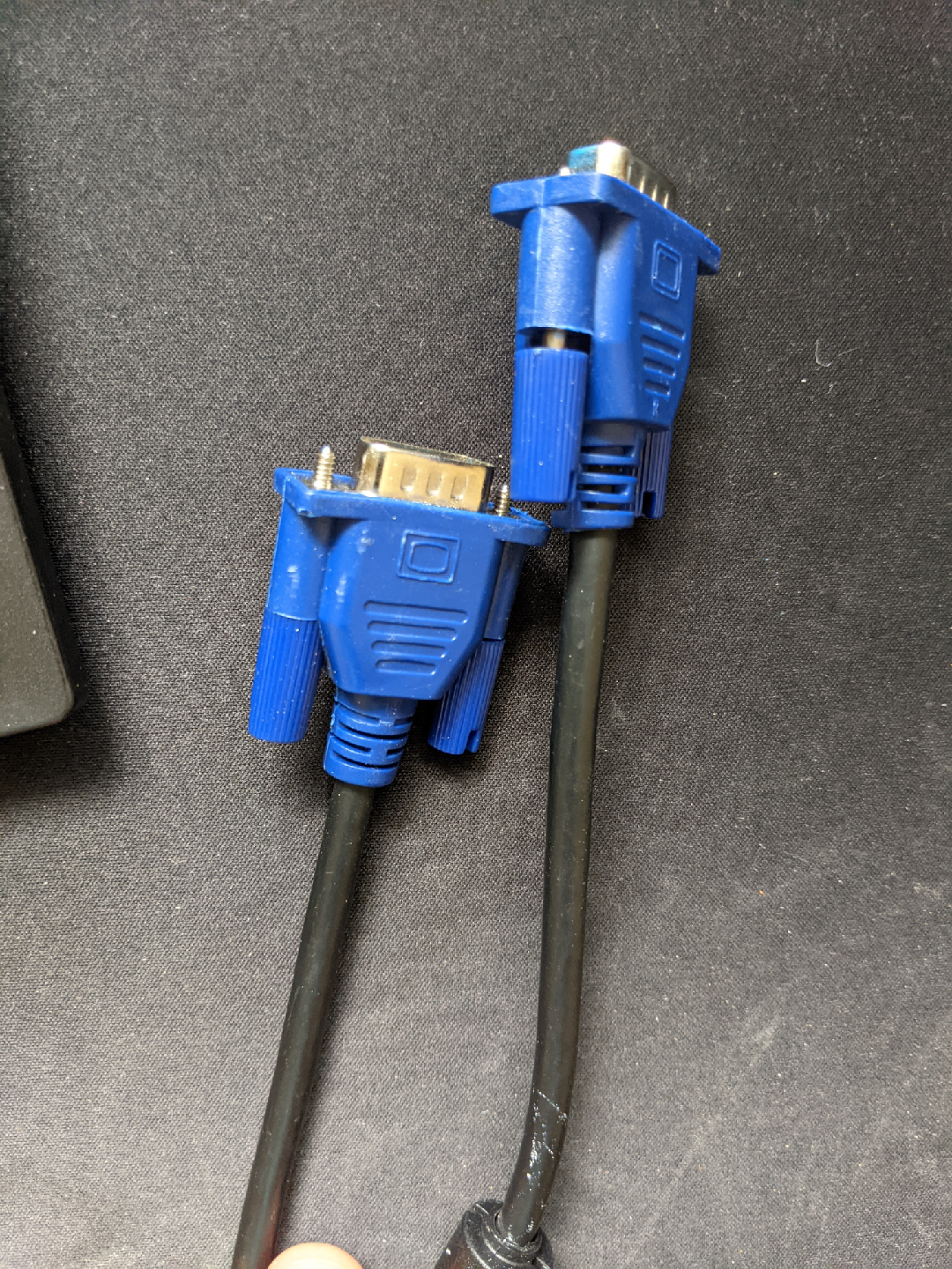 Blue VGA Cables - Monitor Connection
