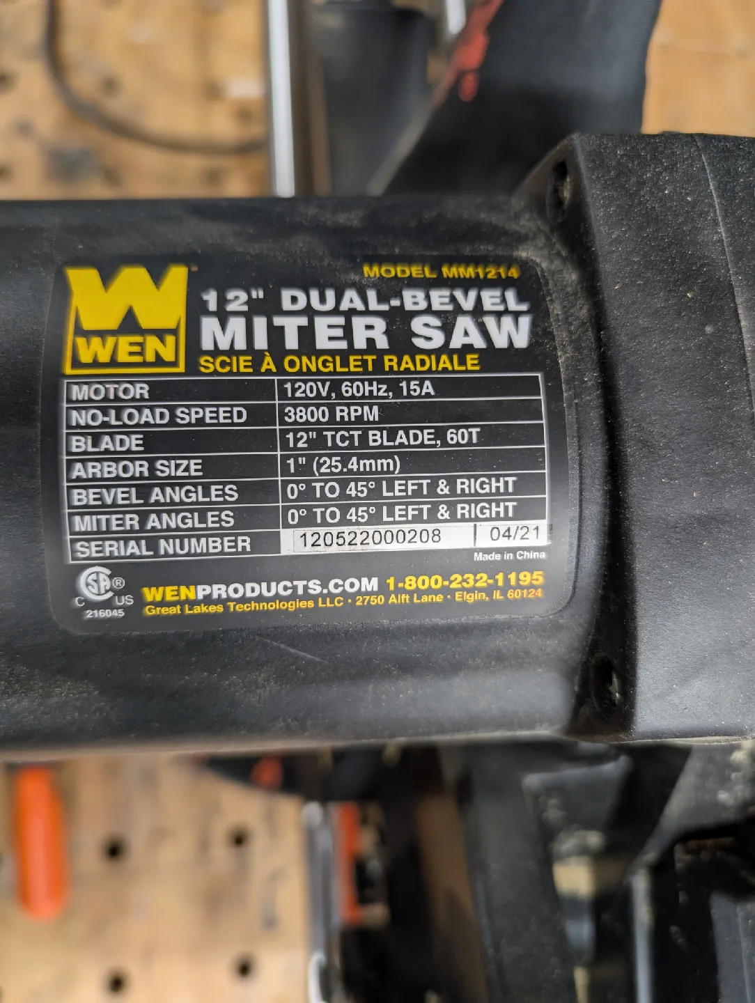 WEN MM1214 12-Inch Dual-Bevel Miter Saw image indicator(2)