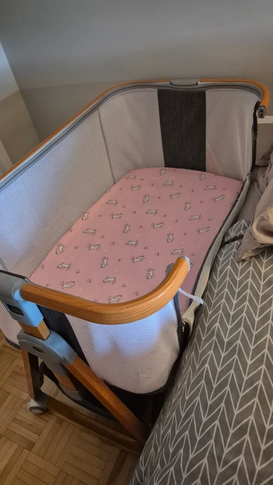 Baby Bedside  Bassinet - Like New Condition image indicator(3)