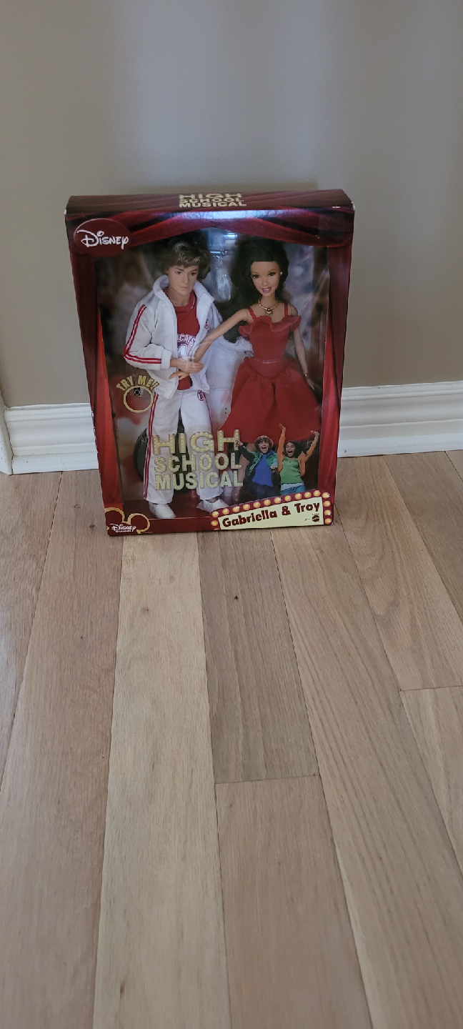 Disney High School Musical Gabriella & Troy Dolls (2007 Mattel)