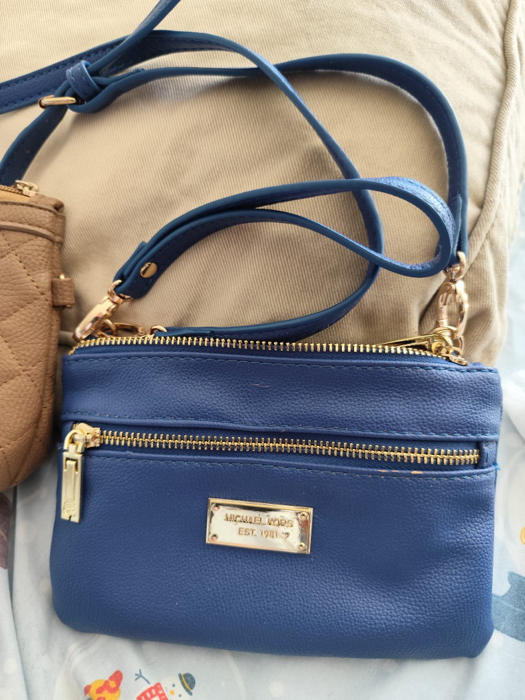 Michael Kors Blue Crossbody Bag