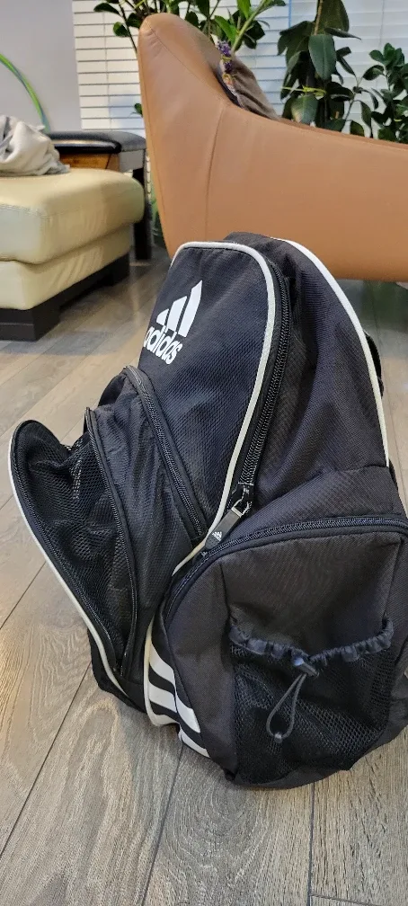 Adidas Black soccer  Backpack image indicator(2)