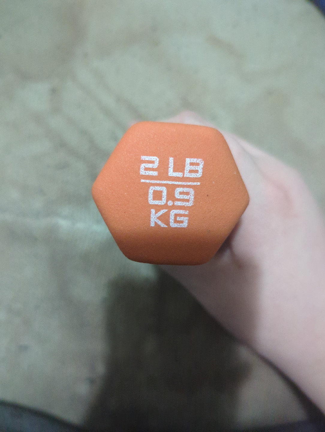 2 LB Dumbbell - Orange