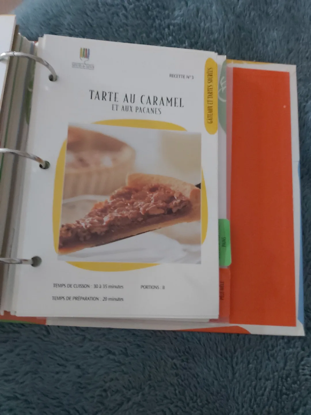 Saveurs de Saison Recipe Binder image indicator(3)