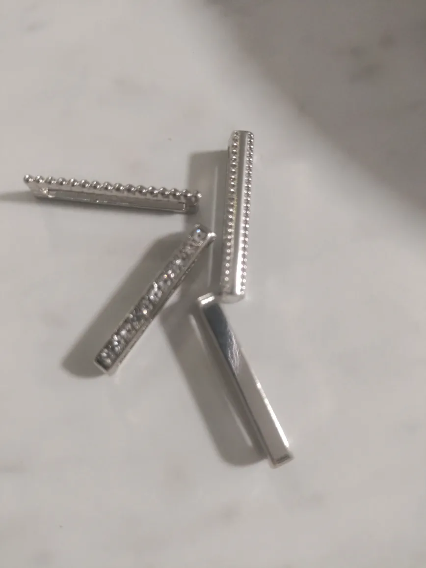 Watch Band Charms - Silver Tone thumbnail