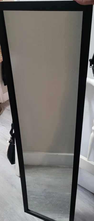 For Living Door Mirror - Black Frame thumbnail