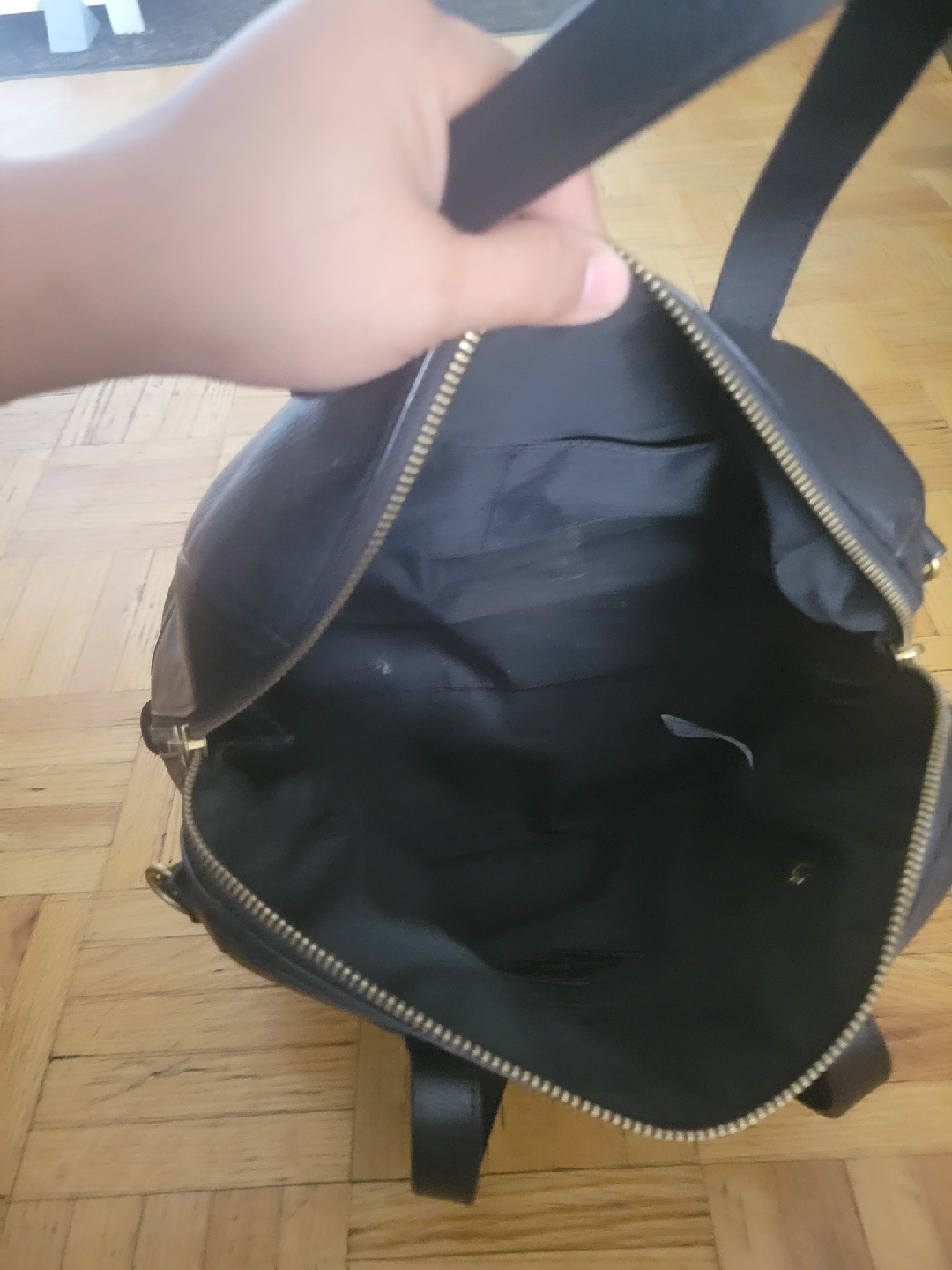 Fossil Black Leather Satchel Bag - photo 4