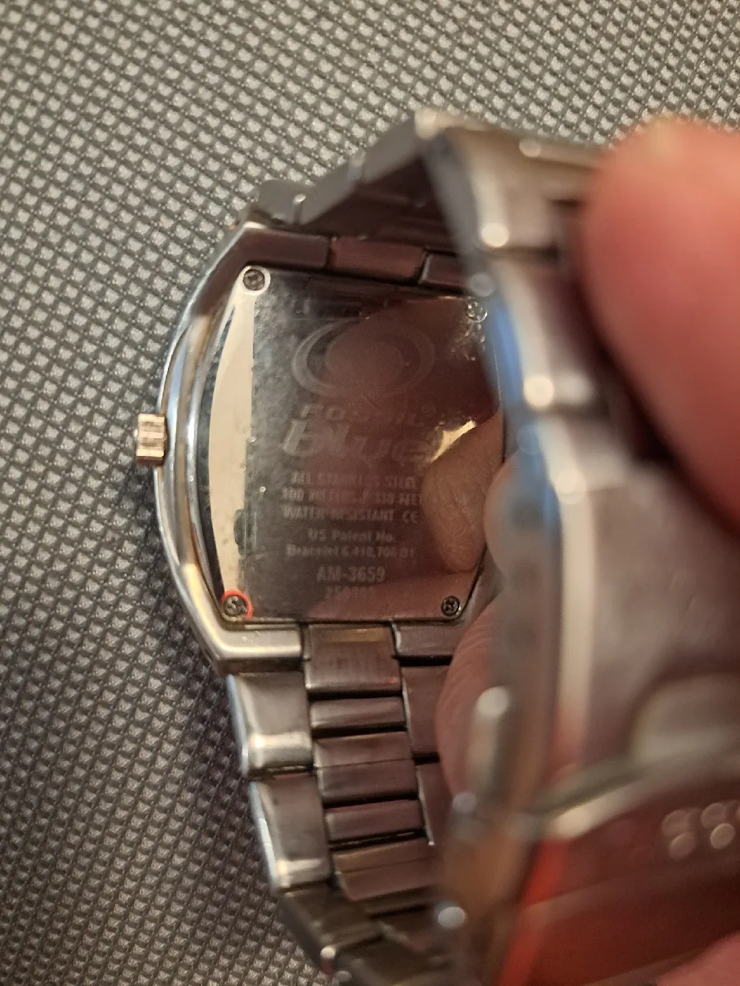 Fossil Blue AM-3659 Stainless Steel Watch image indicator(4)