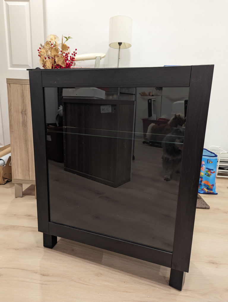 IKEA Billy Bookcase with Glass Doors